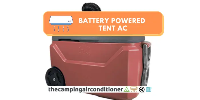 battery powered tent ac