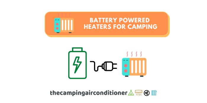 battery powered heaters for camping