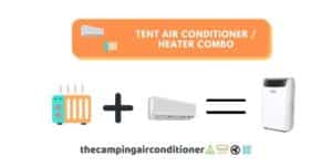tent air conditioner heater combo