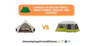 canvas vs nylon tents