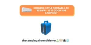 cooling style portable ac review