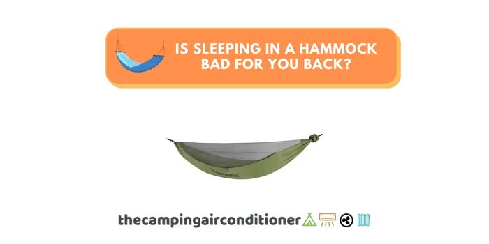 is sleeping in a hammock bad for you back